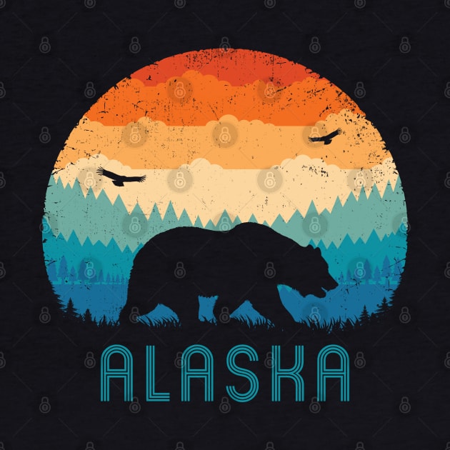 Alaska Retro Bear by TigerTom